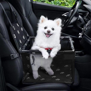 Asiento Elevador Reforzado para Mascotas, Perros y Gatos, Bolsa Portátil y Transpirable con Cinturón de Seguridad, Transportín para Perros, Seguro para Viajar - Product Image 1