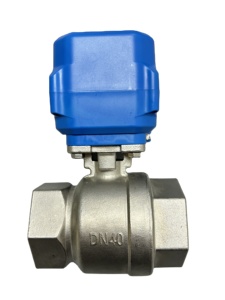 Vanne à bille motorisée 2 pouces DC12VDC24V AC110V AC230V, commande intelligente, petit actionneur électrique, vanne à bille électrique en acier inoxydable à 2 voies - Product Image 5