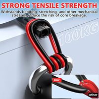 2x100 Fuß 1800V 6mm Verzinntes Kupfer Solar-PV-Kabel 10AWG für Außenbereich, Automobil, Wohnmobil, Boot, Marine