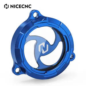 NiceCNC Transparent Clear Engine Oil Filter Cap Cover For Suzuki DR650S/SE 1990 1991 1992 1993-2023