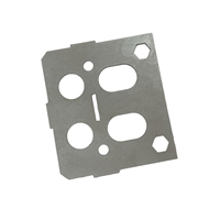 Fabrication de tôles en aluminium découpées au laser de haute précision, pièces de tôlerie en aluminium sur mesure OEM, pièces embouties en aluminium, MOQ 1 pièce
