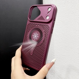 Nuova <span class=keywords><strong>Cover</strong></span> Posteriore Magnetica Traspirante <span class=keywords><strong>con</strong></span> Dissipazione del Calore per <span class=keywords><strong>iPhone</strong></span> 18 <span class=keywords><strong>Pro</strong></span> Max 17 Air 16 15 14 13 12 <span class=keywords><strong>11</strong></span>, <span class=keywords><strong>Cover</strong></span> Rinfrescante per Ricarica Wireless - Product Image 2