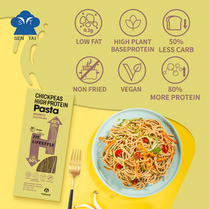 Pasta <span class=keywords><strong>de</strong></span> espagueti <span class=keywords><strong>de</strong></span> garbanzos con alto contenido <span class=keywords><strong>de</strong></span> proteínas y alta fibra, <span class=keywords><strong>fideos</strong></span> veganos Keto con bajo contenido <span class=keywords><strong>de</strong></span> carbohidratos, alternativa saludable, Pasta tradicional refinada - Product Image 4