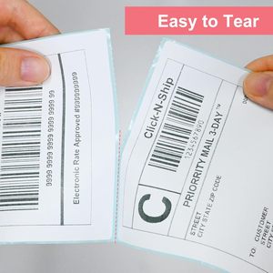 Dính 4 ''x 6'' vận chuyển nhãn tương thích A6 Express giấy gửi hàng dán 100x150 mét trực tiếp nhãn nhiệt - Product Image 2