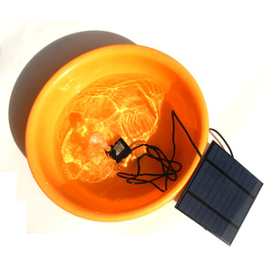 Solar Water Pump 2.5W 5V Solar Panel Charger For Garden Fountain <b>Floating</b> Water Feature Low Pressure Monocrystalline Silicon - Product Image 1