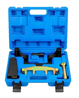 Kit d'outils de calage moteur en acier au carbone, ensemble de blocage de came et de maintien de chaîne bleu/noir pour mécanicien Mercedes Benz M271 C230 C250