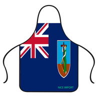 Tablier drapeau de la Martinique pour hommes et femmes, idéal pour la cuisine à domicile, la restauration, les chefs, la grillade, le bistro, la pâtisserie et le barbecue