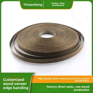 シルバーサンダルウッド天然ベニヤエッジストリップ家具ドアカスタマイズ可能サイズYNC - Product Image 2
