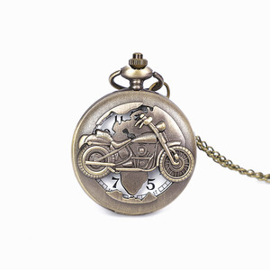 Commercio all'ingrosso della fabbrica orologi <span class=keywords><strong>da</strong></span> tasca <span class=keywords><strong>Vintage</strong></span> al quarzo moda stile antico collana che vende orologi <span class=keywords><strong>da</strong></span> tasca modello moto - Product Image 5