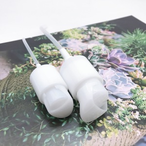 De lujo de alta calidad Blanco Opal de bomba de vidrio de cara de la botella de la loción 50Ml 100Ml - Product Image 4