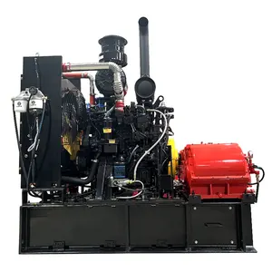 Aqua blasting pump unit PW-203-DD diesel engine washing equipment 2800bar