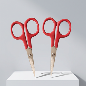 Ciseaux à papier multi-usages en acier inoxydable, bord lisse, poignée souple pour la découpe DIY - Product Image 3