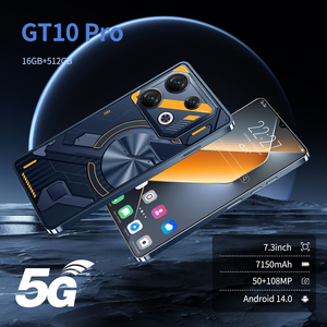 Teléfono Inteligente GT10 Pro Preparado para Entrevistas, 7000 mAh, 7.3 Pulgadas, Cámara de 108 MP, 16 GB + 1 TB, 5G, Doble SIM, Pantalla de 120 Hz, Carga Rápida de 50 W, Videollamadas - Product Image 5