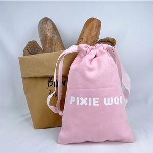 Factory Promotion and Reusable <b>Drawstring</b> <b>Pouch</b> Eco-Friendly Organic Cotton <b>Pouch</b> Bag Recyclable High Quality <b>Drawstring</b> Bag - Product Image 5
