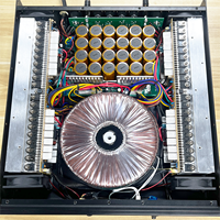 SIVG 2U H-sınıfı Profesyonel 4 kanallı 1000W Metal Güç Amplifikatörü Olağanüstü Ses Kalitesine Sahiptir ve Sahne Kullanımı İçindir