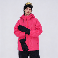 Veste de ski pour homme coupe-vent personnalisée, style nordique, unisexe, chaude, imperméable, professionnelle pour le ski, anorak pour homme