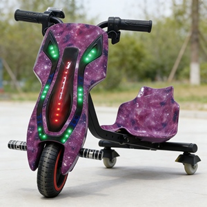 Carrito Eléctrico Estilo Cósmico de Tres Ruedas, Resistente, con Suspensión Reforzada para Cargas Pesadas, Suministro de Fábrica - Product Image 2