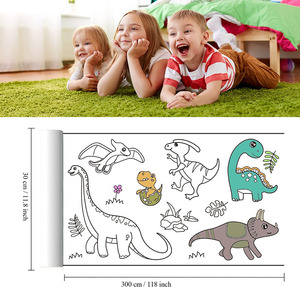 Bview Art 120x11,8 pouces, rouleau de dessin à colorier pour enfants, <span class=keywords><strong>peinture</strong></span> DIY, dessin, coloriage pour enfants - Product Image 2