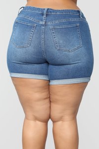 Shorts en jean pour femmes, fins et extensibles, haute élasticité, <span class=keywords><strong>grande</strong></span> <span class=keywords><strong>taille</strong></span>, shorts en jean d'été, shorts en jean pour femmes, vente en gros - Product Image 6