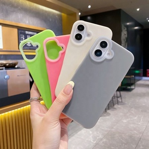 เคสโทรศัพท์มือถือซิลิโคนเหลวสีลูกกวาดสัมผัสนุ่มหรูหราสำหรับ <span class=keywords><strong>iPhone</strong></span> 16 15 <span class=keywords><strong>Pro</strong></span> Max <span class=keywords><strong>114</strong></span> 13 12 17 Air - Product Image 2