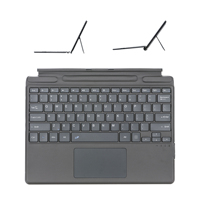 Nouveau clavier sans fil ultra-fin USB-C 78 touches pleine taille pour tablette Surface Pro X Pro 8, mécanisme ciseaux, batterie 100h 300mAh