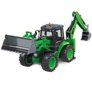 Huina 1579 1/14 2.4G 9CH RC 2in1 chargeur-pelle Bulldozer pelle rétrocaveuse camion d'ingénierie - Product Image 5