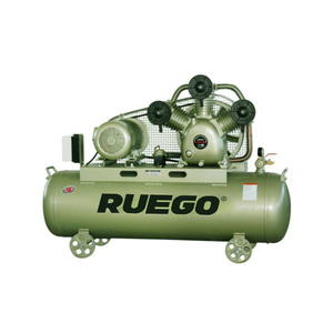 Compresseur d'air à piston entraîné par courroie RUEGO 60 gallons 10HP, réservoir 250L, 380V, portable pour atelier et usage industriel - Product Image 3