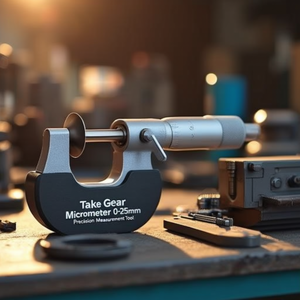 Take Gear <b>Micrometer</b> 0-25mm Precision Measurement Tool - Product Image 3