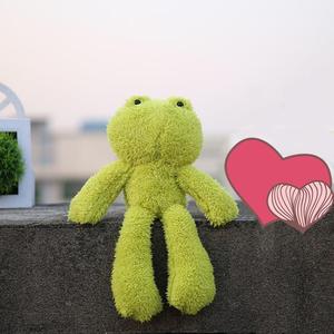 Mainan Mewah Katak Seperti Hidup Lucu, Mainan Edukasi Hadiah Ulang Tahun Boneka Hewan Katak Simulasi - Product Image 6