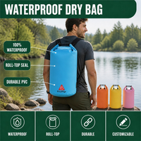 Tas Laundry Tahan Air dengan Ritsleting, Pegangan Lembut, untuk Kolam Renang, Pemandian Air Panas, Luar Ruangan, Ponsel, Kasual, Bergaya, Portabel, Ringan