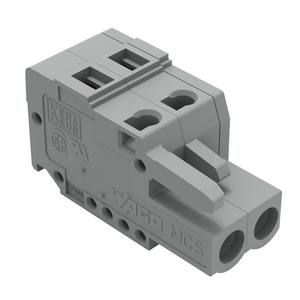 231-102/026-000 WAGOS 231 серии немецкий MCS клеммный блок с отверстием Разъем 2-24P - Product Image 2