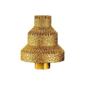Broca cónica <span class=keywords><strong>multicapa</strong></span> soldada con diamante de 20-35-50mm, broca de centrado con rosca M14 <span class=keywords><strong>para</strong></span> mármol, azulejo y porcelana - Product Image 5