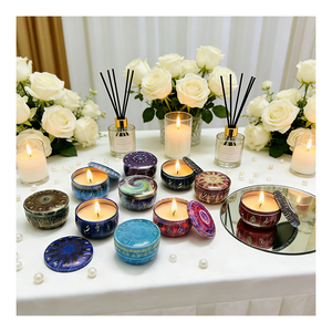 Frasco Minimalista para Velas con Tapa Blanca, Embalaje Premium, Cera Aromática, Edición para Programa de Muestreo y Merchandising Minorista - Product Image 2