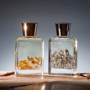 Étiquettes privées personnalisées parfum de maison de luxe feuille d'or feuille d'argent huiles essentielles diffuseur d'arôme de roseau cadeau de la Saint-Valentin - Product Image 1