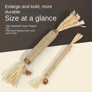 Giocattolo per gatti <span class=keywords><strong>Super</strong></span> grande Polygonum Capsicum Stick Stick auto-hi resistente al morso per pulizia dei denti pollo sapore ecologico EVA <span class=keywords><strong>Pet</strong></span> - Product Image 5