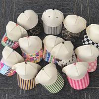 Gorras de Béisbol Personalizadas con Logotipo Bordado en 3D, de Alta Calidad, de Lona de Algodón, Deportivas, de 5 Paneles, de Dos Tonos, con Visera Plana, para Mujer