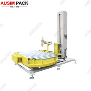 Elektrische Band Transportmachine Automatische Plastic Folie Verpakking Pallet Voor Voedingsmiddelen Dranken Textiel Pomp Met Motor Motor Motor - Product Image 1