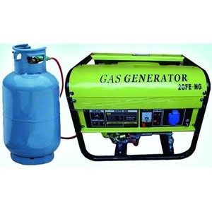 Generador de Gas 2GFE-NG 3KW 220V Portátil de Doble Combustible (GLP/GNC) para Uso Doméstico - Product Image 1