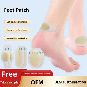 แผ่นแปะเท้าไฮโดรคอลลอยด์แบบหลายขนาด - ดูแล<span class=keywords><strong>แผล</strong></span>เท้าหลังผ่าตัด, ป้องกันการเสียดสีจากการเดินระยะไกล และป้องกันบาดแผลเล็กน้อย - Product Image 6