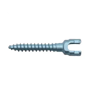 Precio especial para implante ortopédico de nuevo diseño, tornillo de pedicle poligal de titanio para columna vertebral