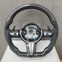 Volant de voiture en fibre de carbone noire M Sport pour BMW F10 F11 F06 F12 F13 F90 F91 F92 F93 F20 F30 F31 F15 F16
