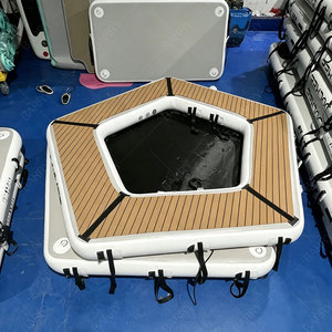 Barry Factory gran oferta isla inflable con portavasos Sunpad piscina flotador nadar flotante inflable <span class=keywords><strong>hamaca</strong></span> <span class=keywords><strong>de</strong></span> <span class=keywords><strong>agua</strong></span> - Product Image 1