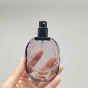 Homay Sang Trọng 30Ml 50Ml 80Ml Hình Bầu Dục Nước Hoa Chai Dầu Với Phun Bơm Và Cap - Product Image 6