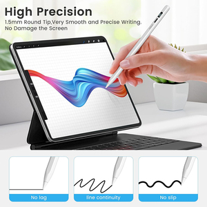 Lápiz Óptico 2025 para <span class=keywords><strong>Apple</strong></span> <span class=keywords><strong>Pencil</strong></span> para iPad, Lápiz Magnético con Pantalla Digital, Rechazo de Palma y Función de Inclinación para iPad - Product Image 2