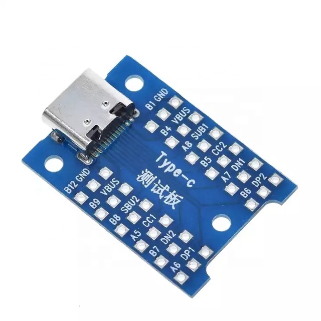USB Type C Board Interface Type C USB Test Charging USB Charger Board DIY