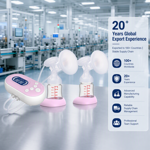 <span class=keywords><strong>Extractor</strong></span> <span class=keywords><strong>de</strong></span> <span class=keywords><strong>Leche</strong></span> Eléctrico Doble Profesional al por Mayor, 270mmHg <span class=keywords><strong>de</strong></span> Succión Fuerte, Recargable, Silencioso y Automático - Product Image 2
