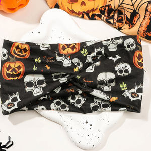 أربطة شعر واسعة للنساء هالويون غير قابلة للإنزلاق ناعمة للركض واليوغا والركض والجيم والصالة الرياضية - Product Image 6