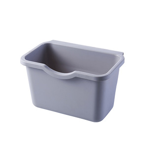 Kitchen <b>Cabinet</b> Door Hanging Trash Can 4L Below Rectangular Plastic Wall Mounted Indoor Use - Product Image 5