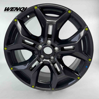 Jantes en alliage léger pour conduite en ville, 16-20 pouces, 4x100 PCD, noires, pour Mini Cooper Fiat 500