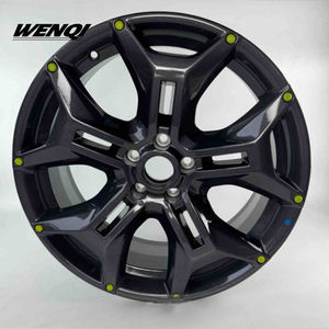 Jantes en alliage légères pour la conduite en ville, 16-18 pouces, 4x100 PCD, noires, pour Mini <span class=keywords><strong>Cooper</strong></span> <span class=keywords><strong>Fiat</strong></span> <span class=keywords><strong>500</strong></span> - Product Image 2